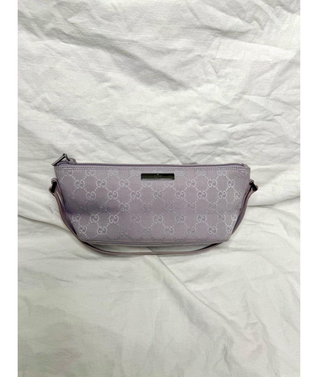 GUCCI Фиолетовая сумка с короткими ручками, фото 9