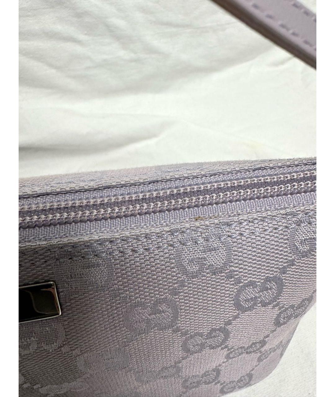 GUCCI Фиолетовая сумка с короткими ручками, фото 6
