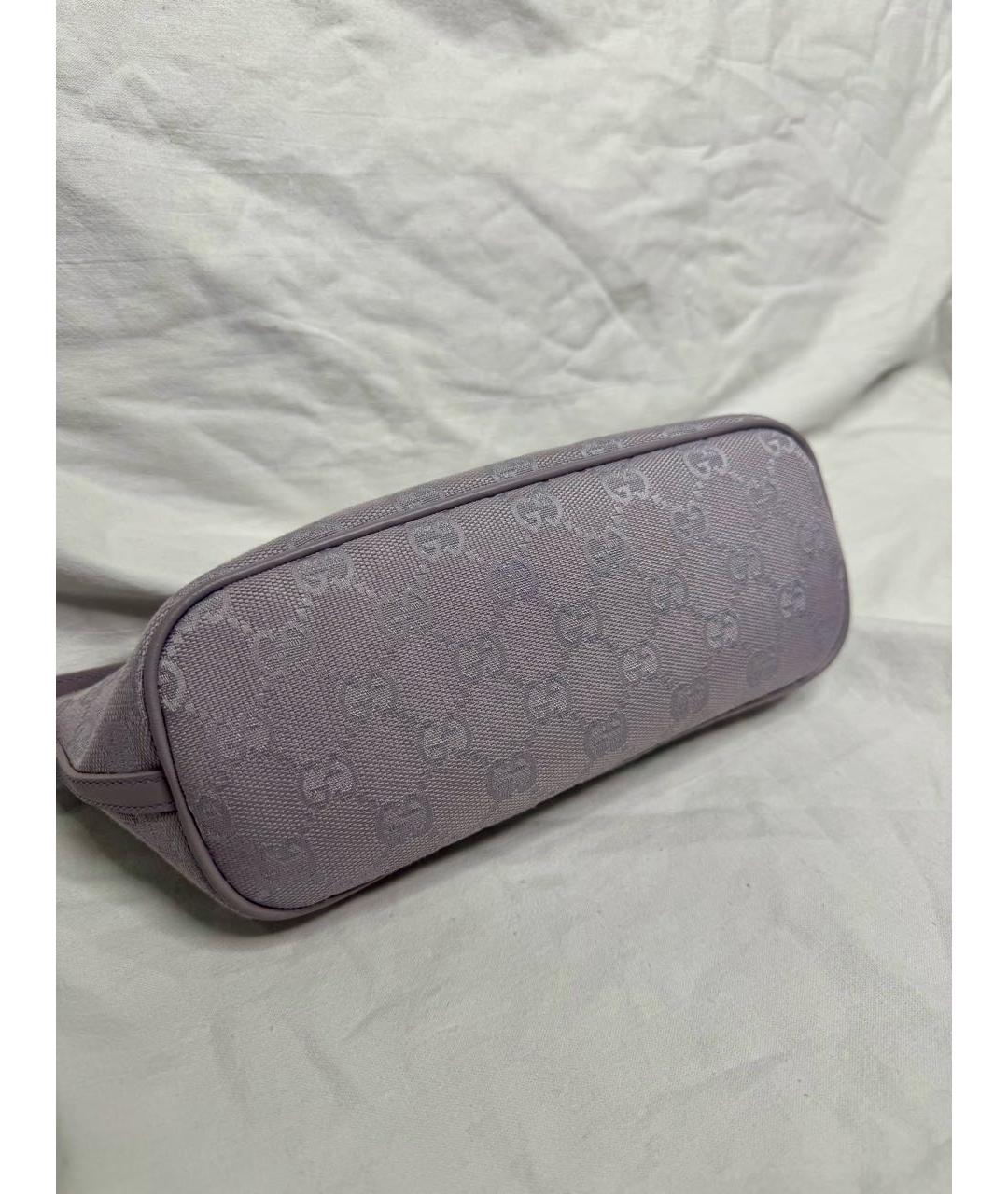 GUCCI Фиолетовая сумка с короткими ручками, фото 8