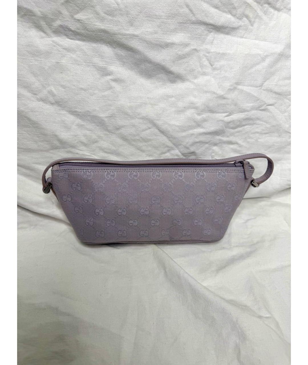GUCCI Фиолетовая сумка с короткими ручками, фото 7
