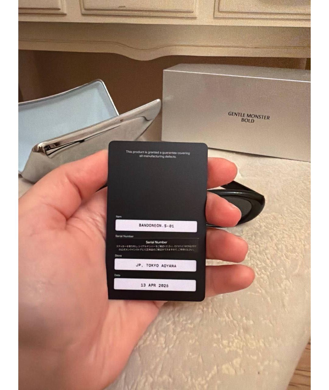 GENTLE MONSTER Черные пластиковые солнцезащитные очки, фото 7