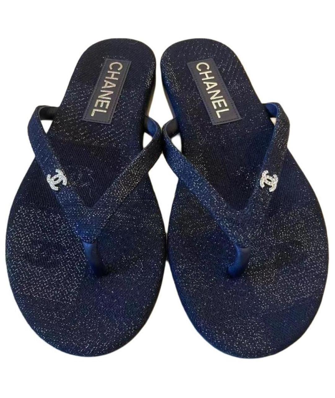 CHANEL Шлепанцы, фото 3
