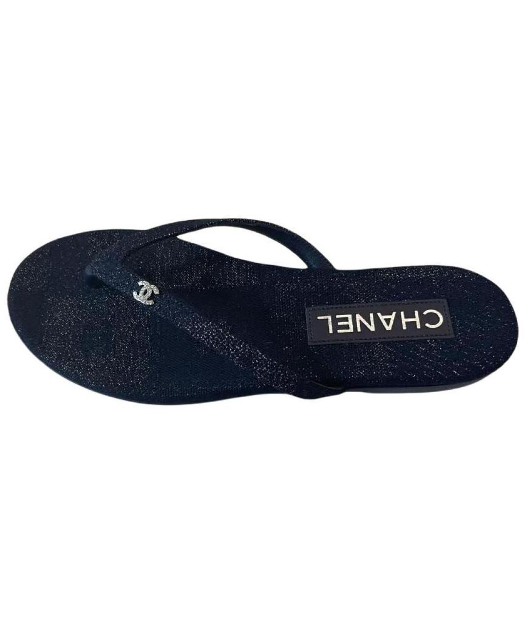 CHANEL Шлепанцы, фото 4