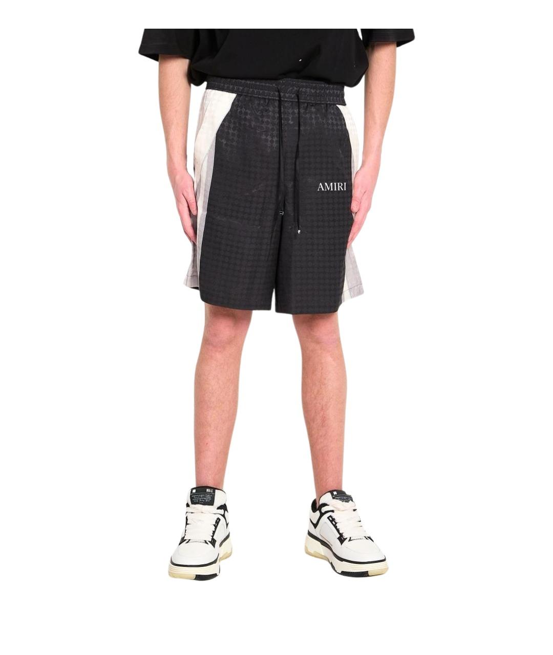 AMIRI Черные вискозные шорты, фото 1