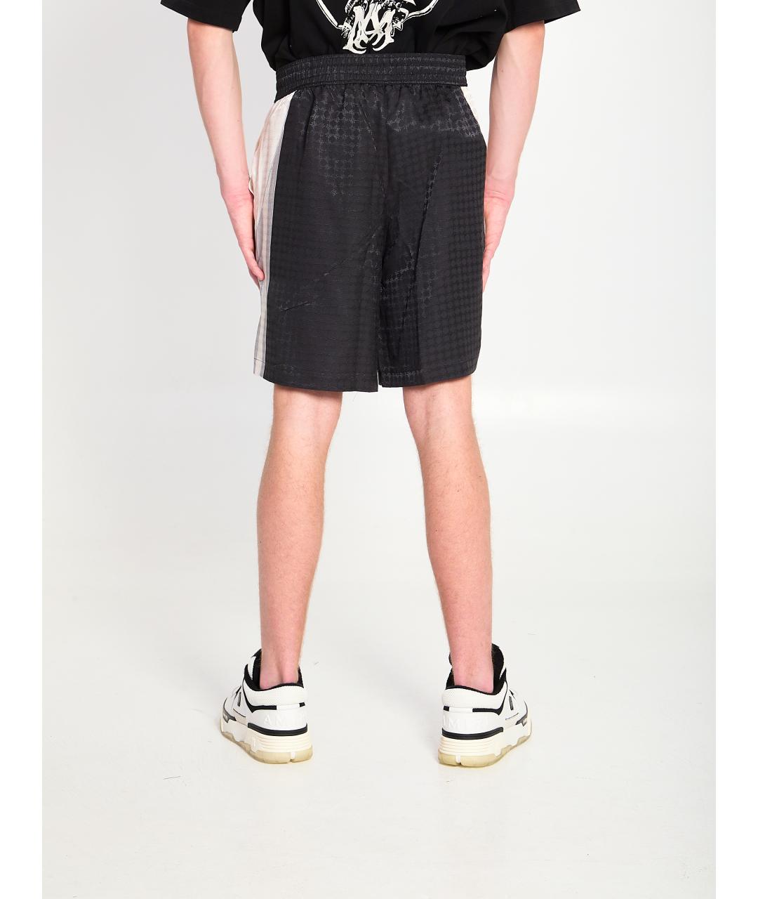 AMIRI Черные вискозные шорты, фото 4