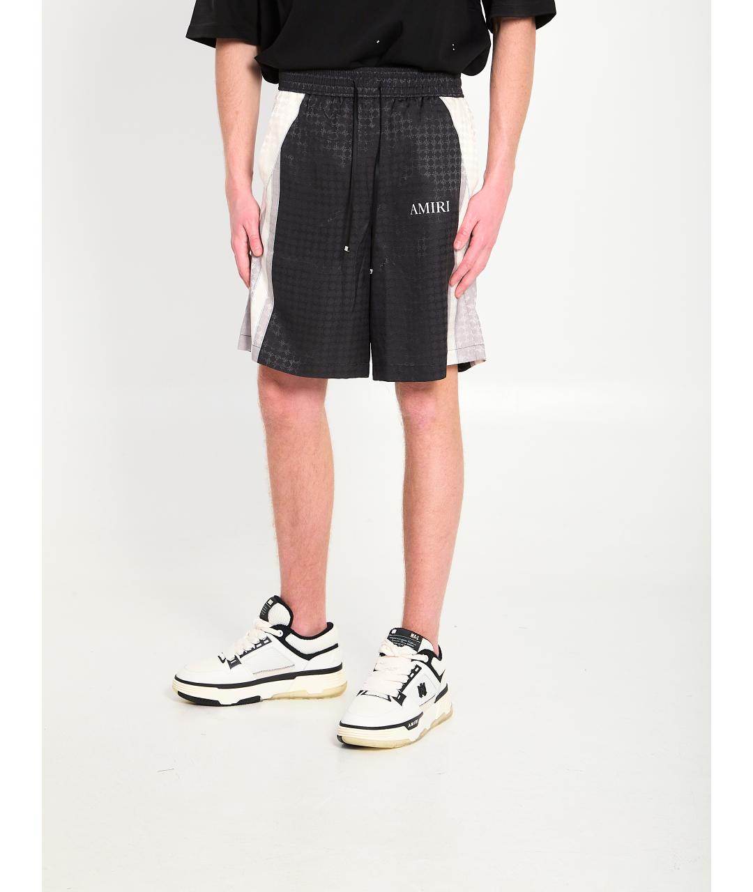 AMIRI Черные вискозные шорты, фото 2