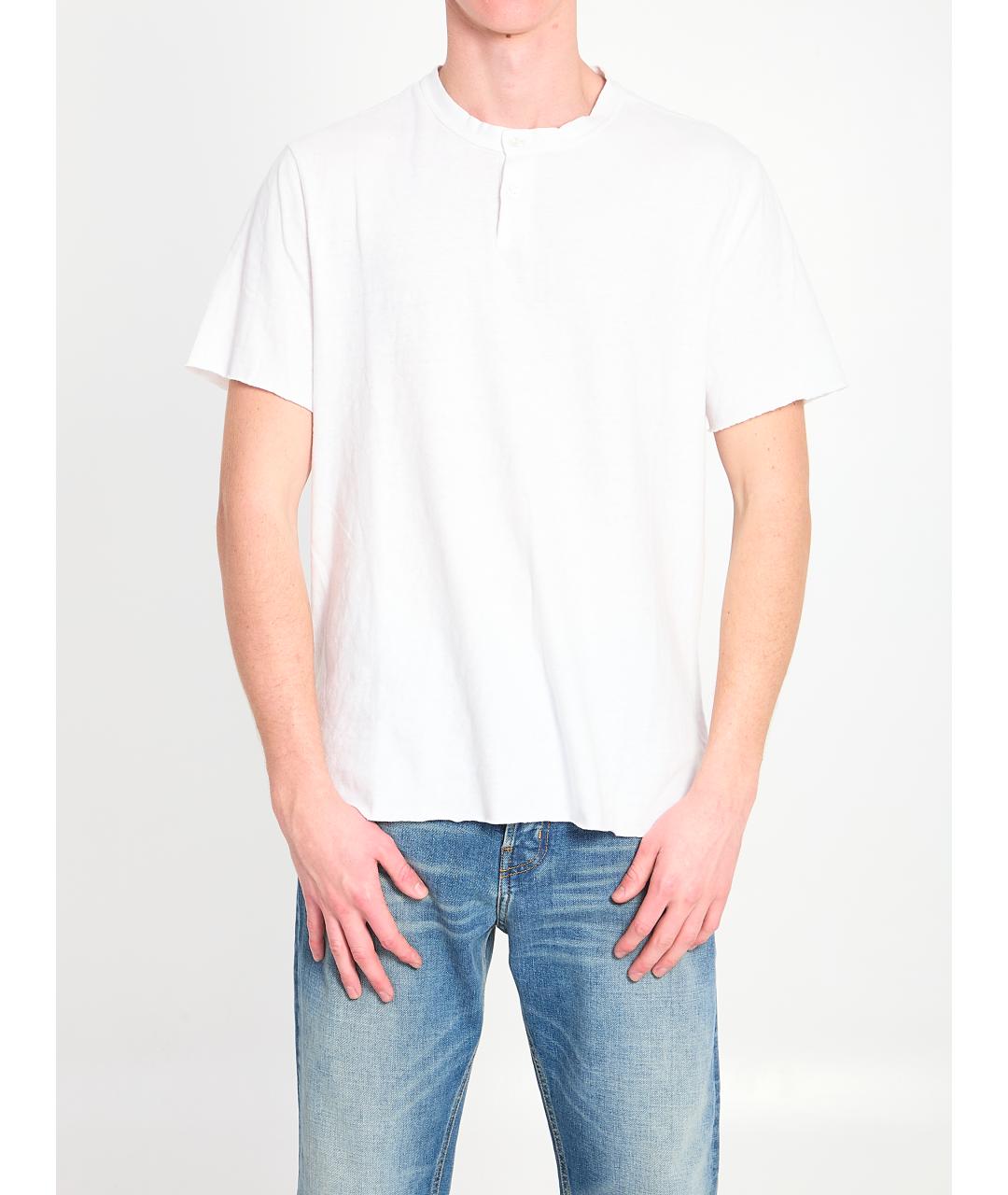 JAMES PERSE Белая хлопковая футболка, фото 5