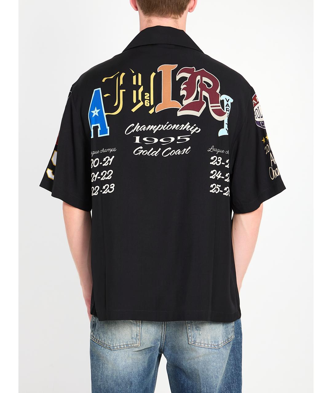 AMIRI Черная кэжуал рубашка, фото 4