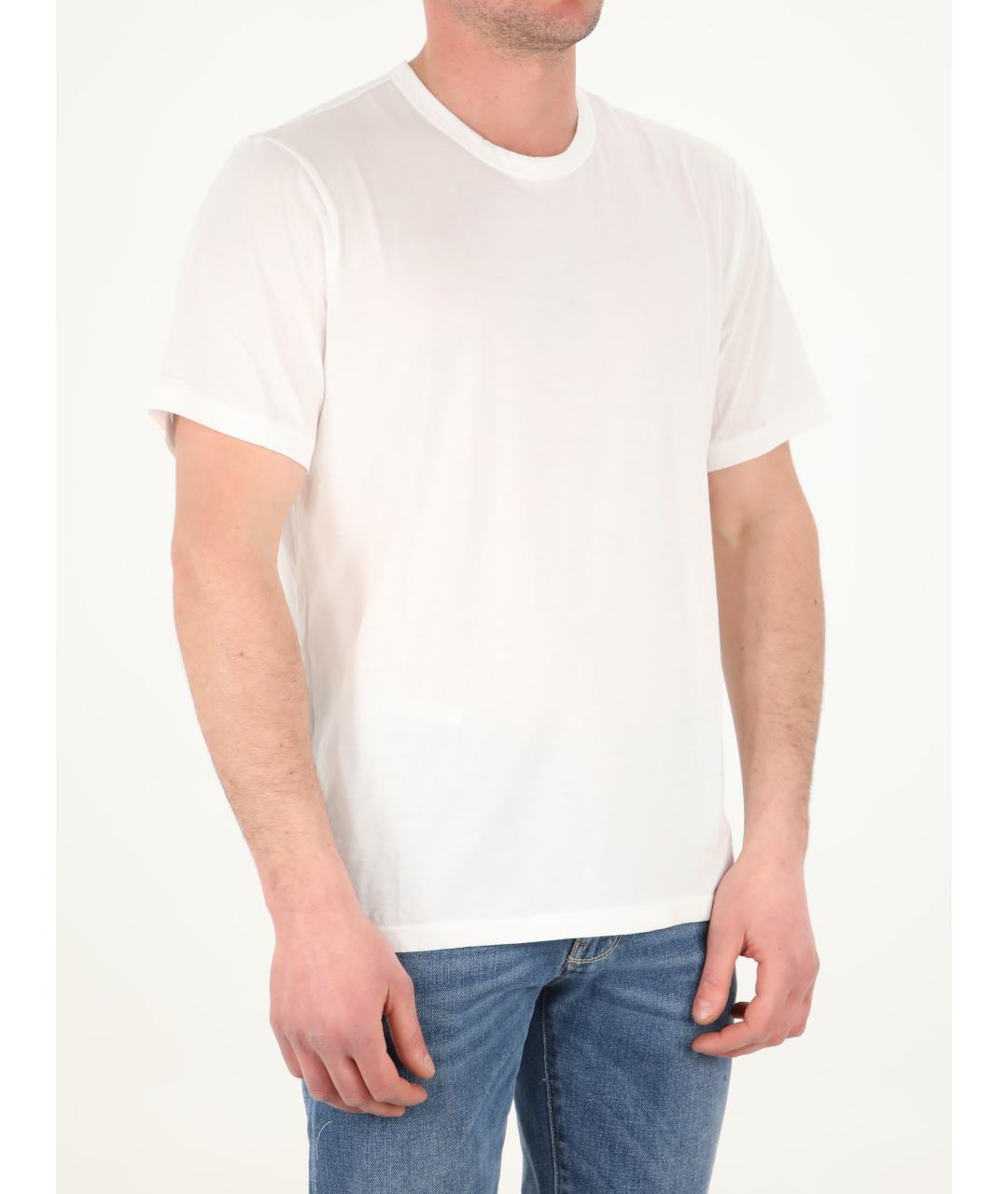 JAMES PERSE Белая хлопковая футболка, фото 2