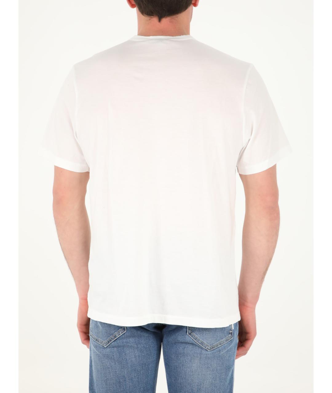 JAMES PERSE Белая хлопковая футболка, фото 4