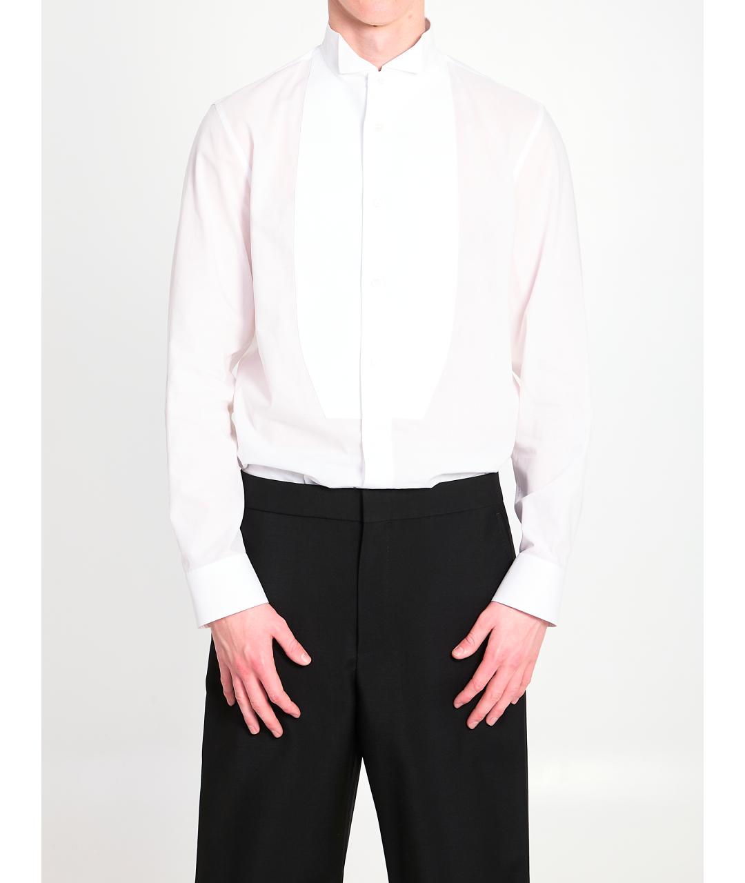 GUCCI Белая хлопковая кэжуал рубашка, фото 5