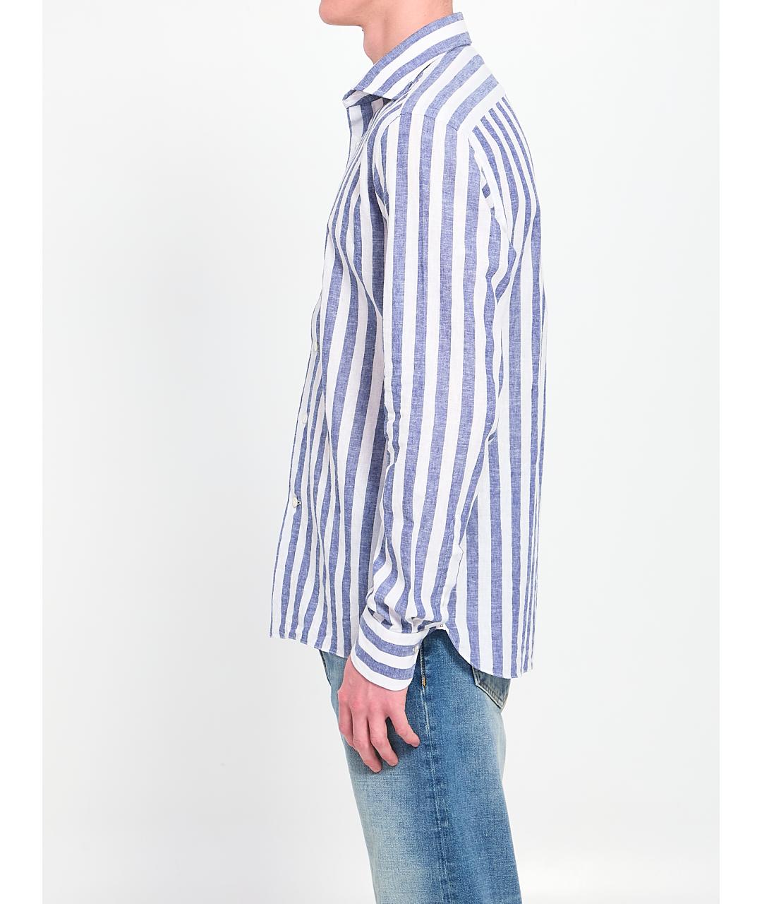 BORRIELLO Хлопковая кэжуал рубашка, фото 3