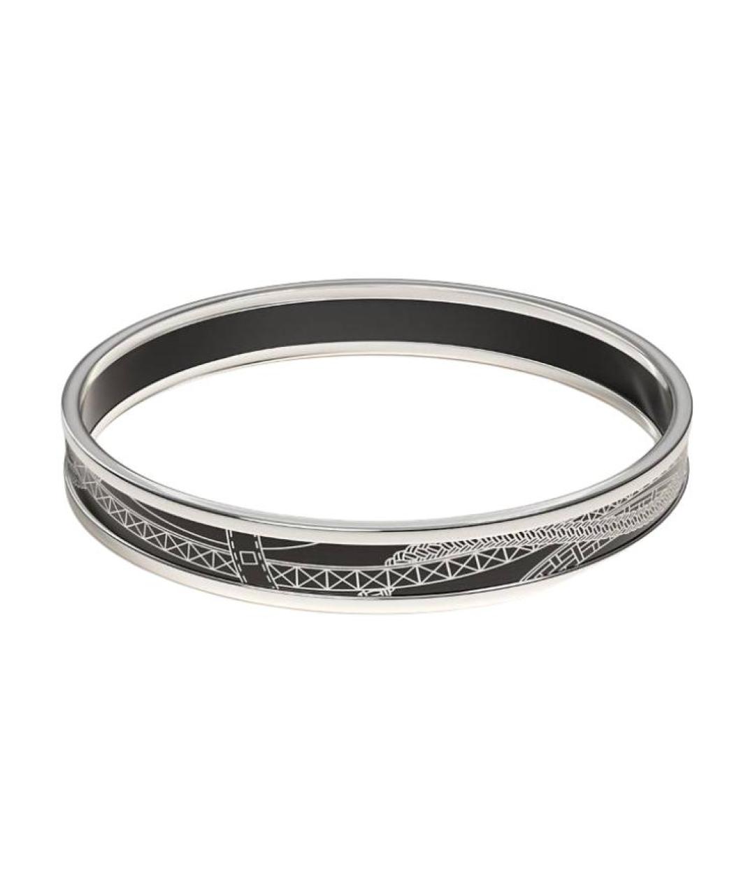 HERMES Черный браслет, фото 2