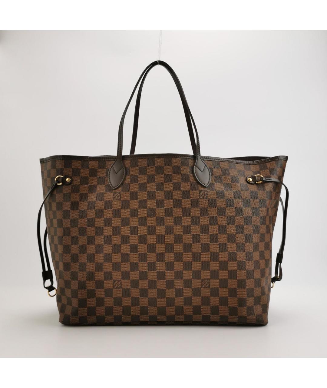 LOUIS VUITTON Коричневая сумка тоут, фото 4