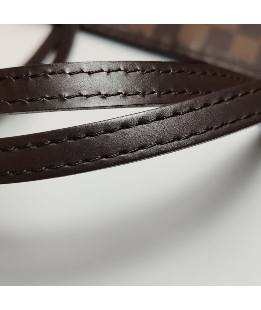 LOUIS VUITTON Коричневая сумка тоут, фото 7