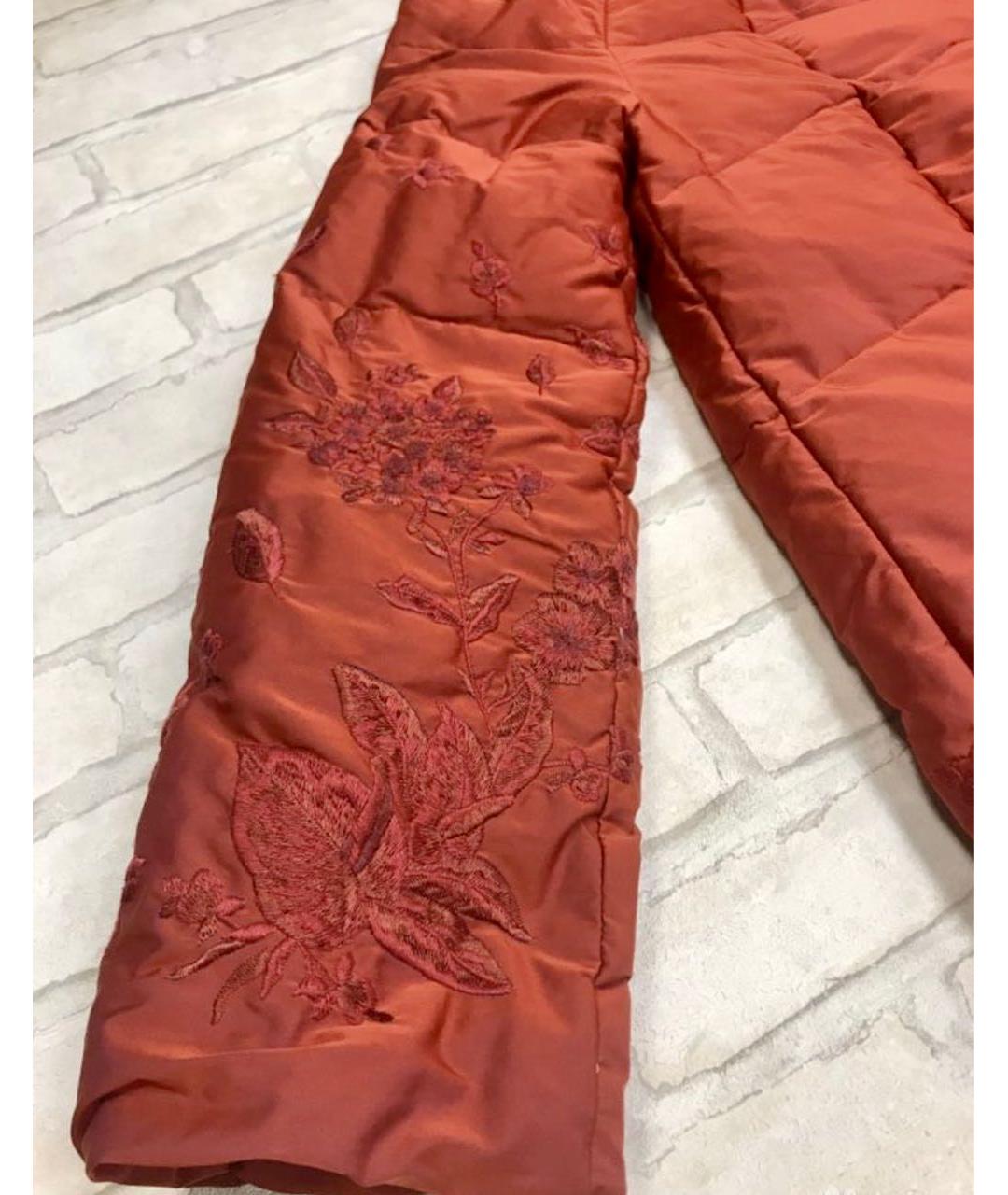 ERMANNO SCERVINO Красная полиэстеровая куртка, фото 6