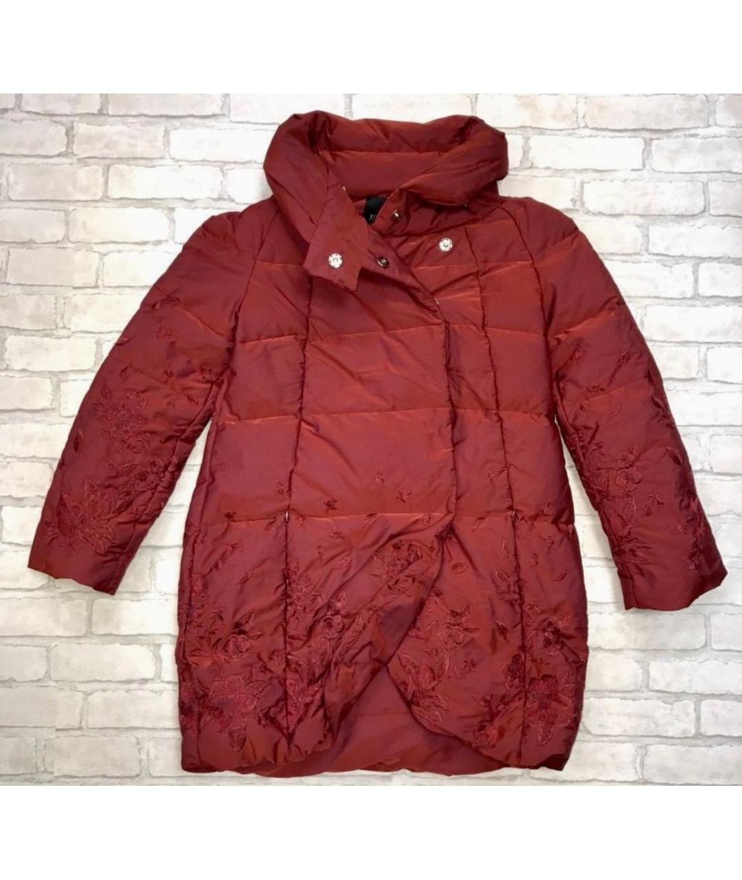 ERMANNO SCERVINO Красная полиэстеровая куртка, фото 4