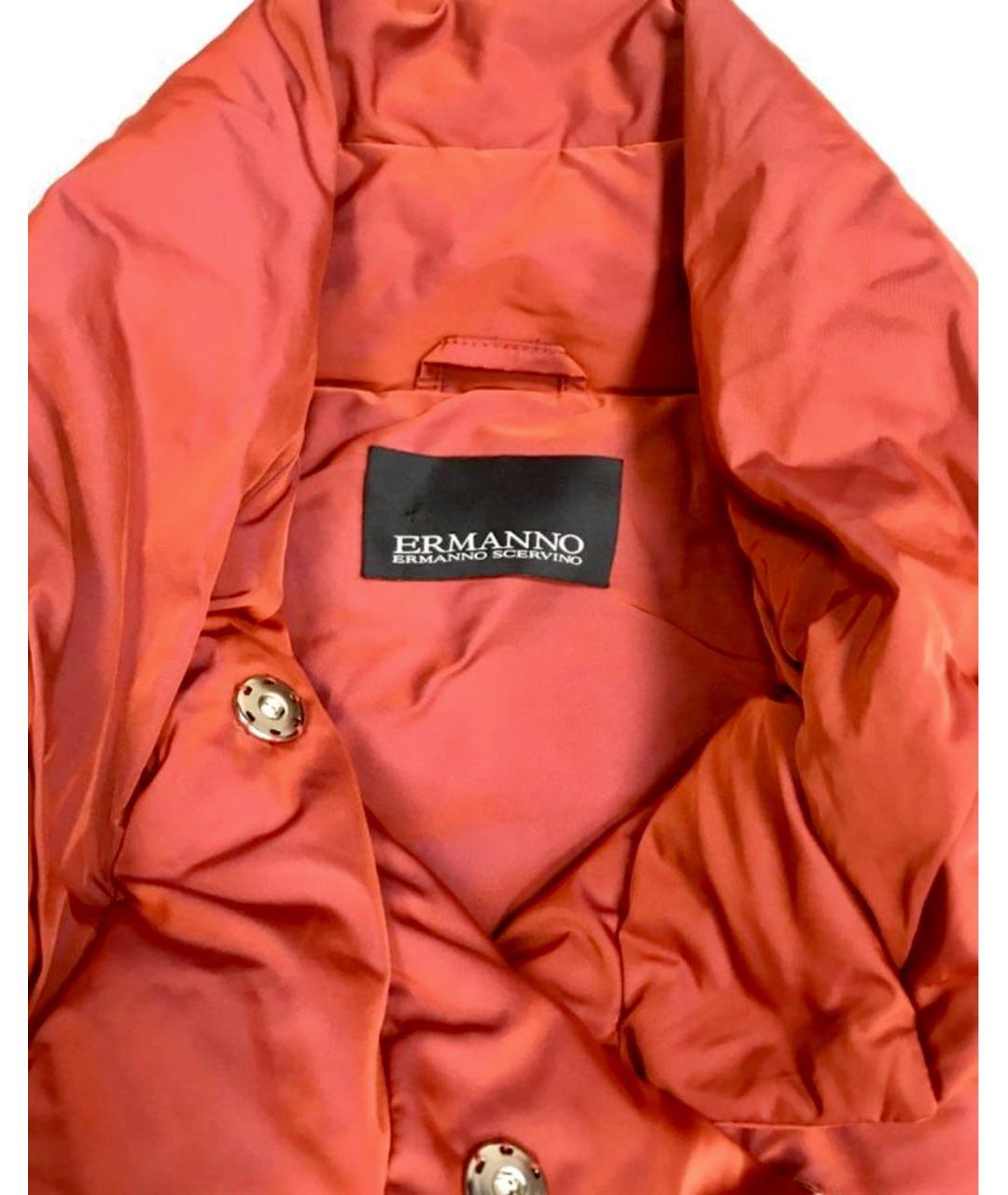 ERMANNO SCERVINO Красная полиэстеровая куртка, фото 2