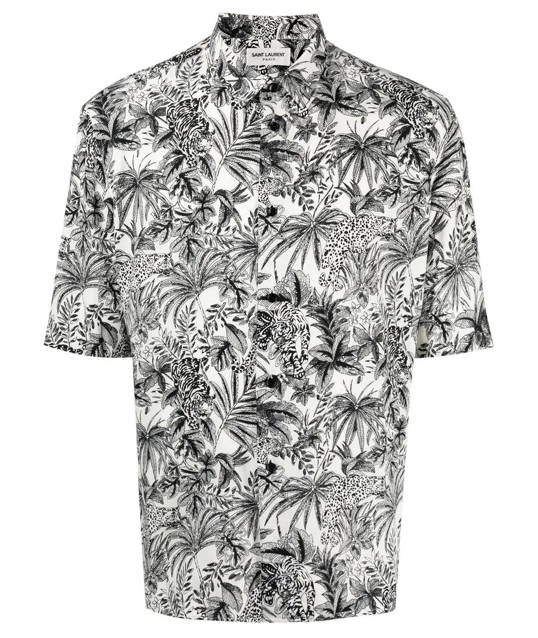 SAINT LAURENT Черная кэжуал рубашка, фото 1