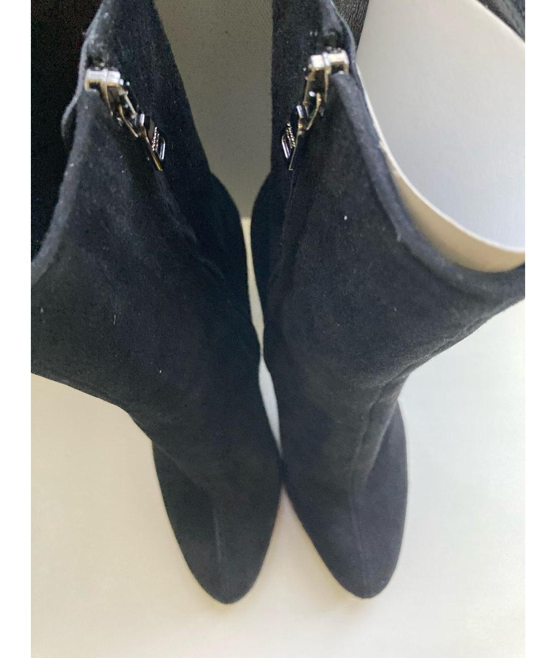 PRADA Черные замшевые ботильоны, фото 4