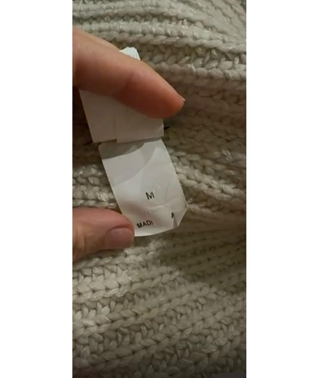 BRUNELLO CUCINELLI Бежевая кашемировая шапка, фото 3