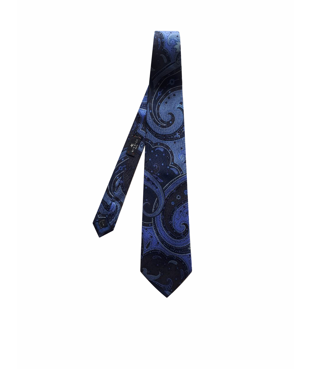 ETRO Синий шелковый галстук, фото 1
