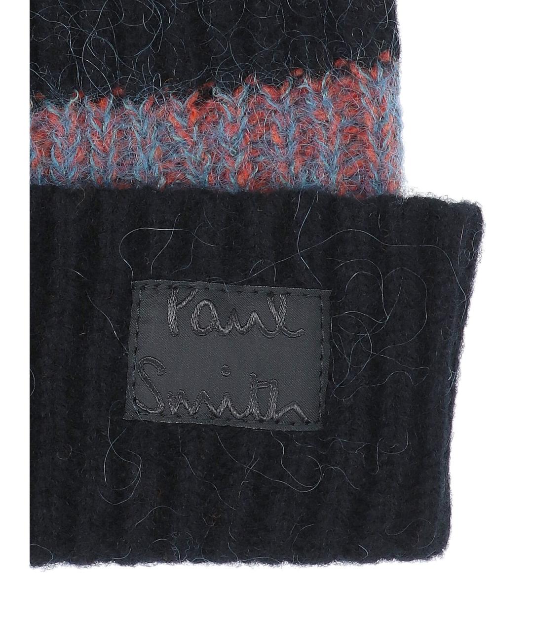 PAUL SMITH Мульти шерстяная шапка, фото 3