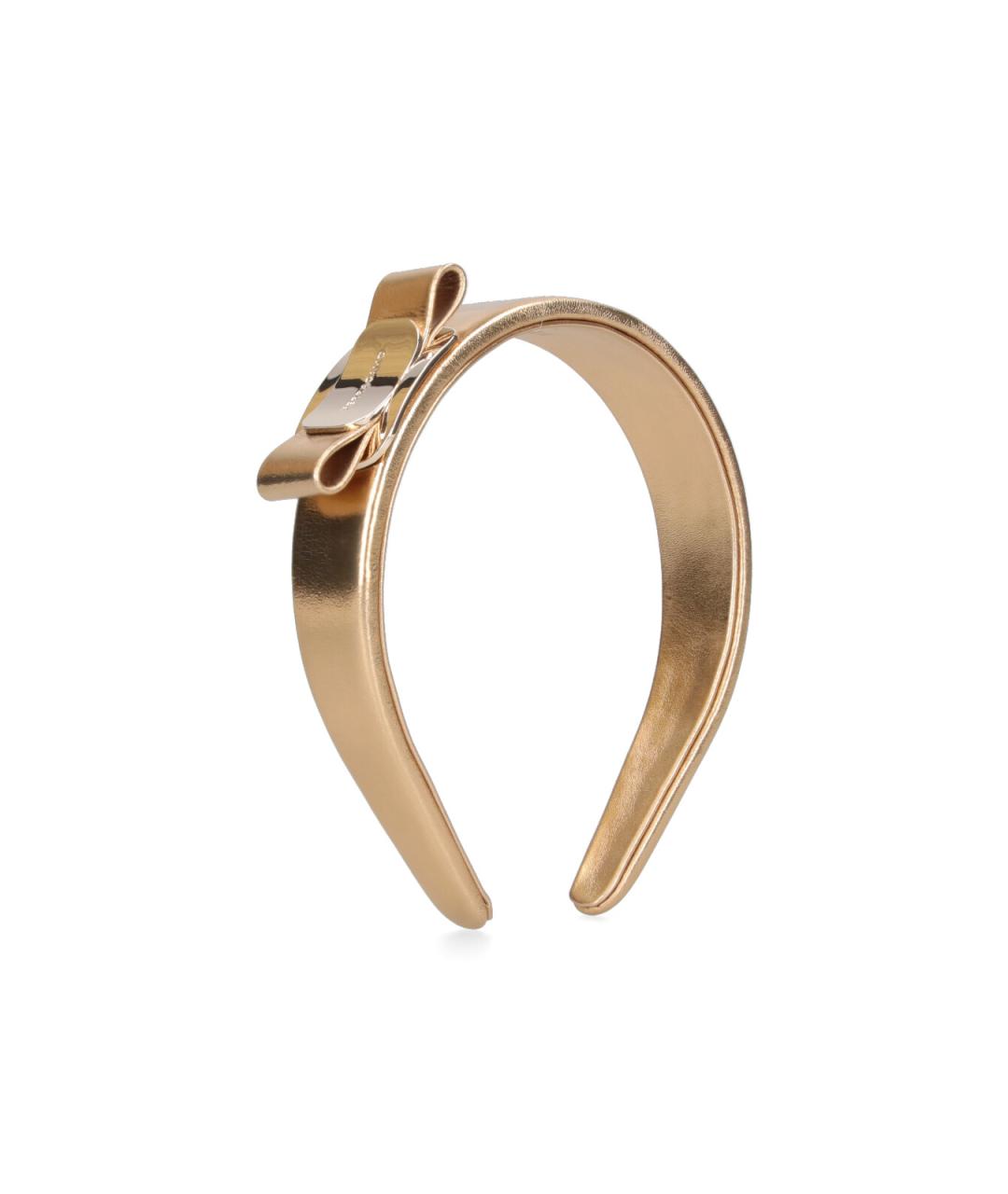 FERRAGAMO Золотой ободок, фото 1