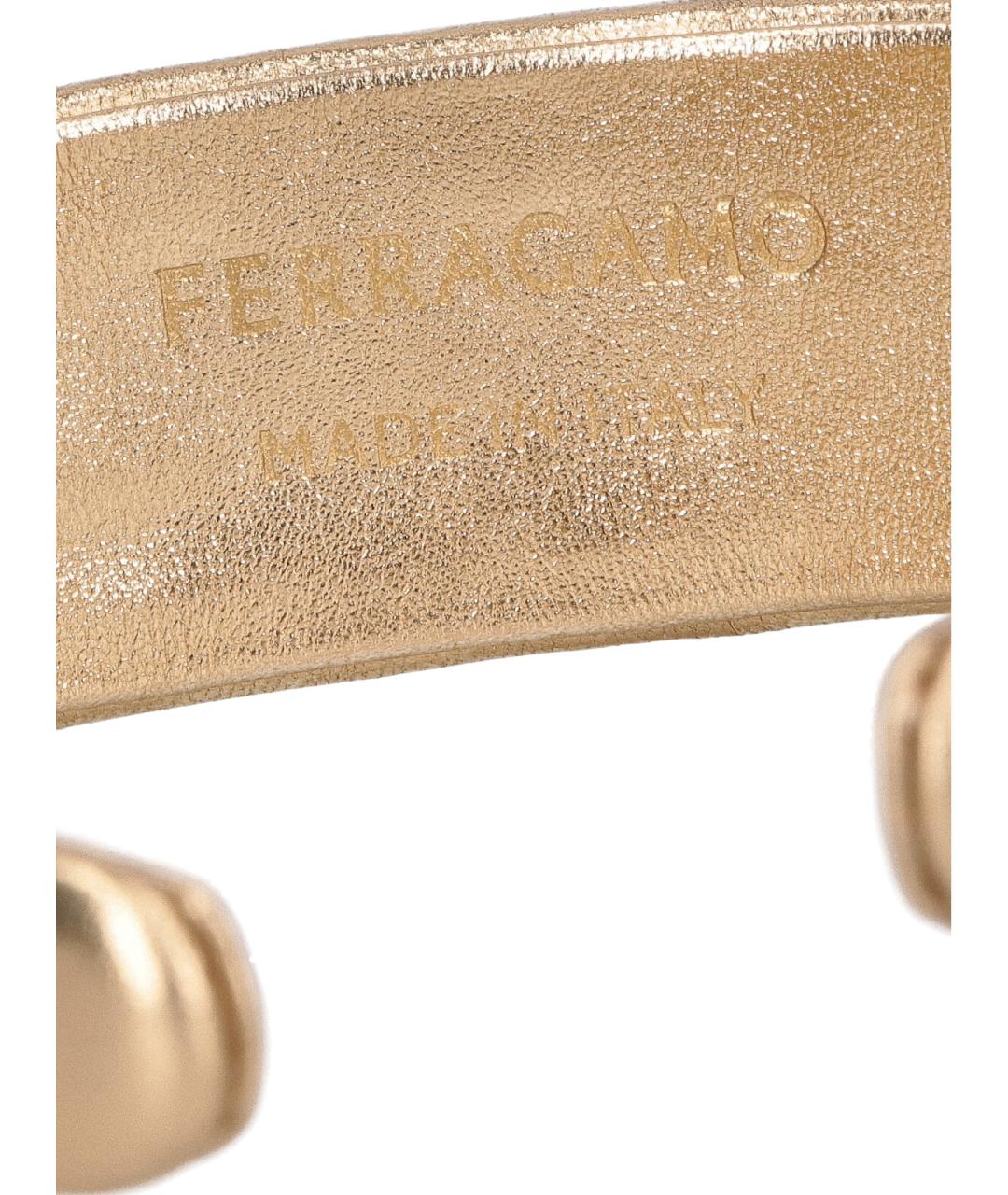 FERRAGAMO Золотой ободок, фото 3