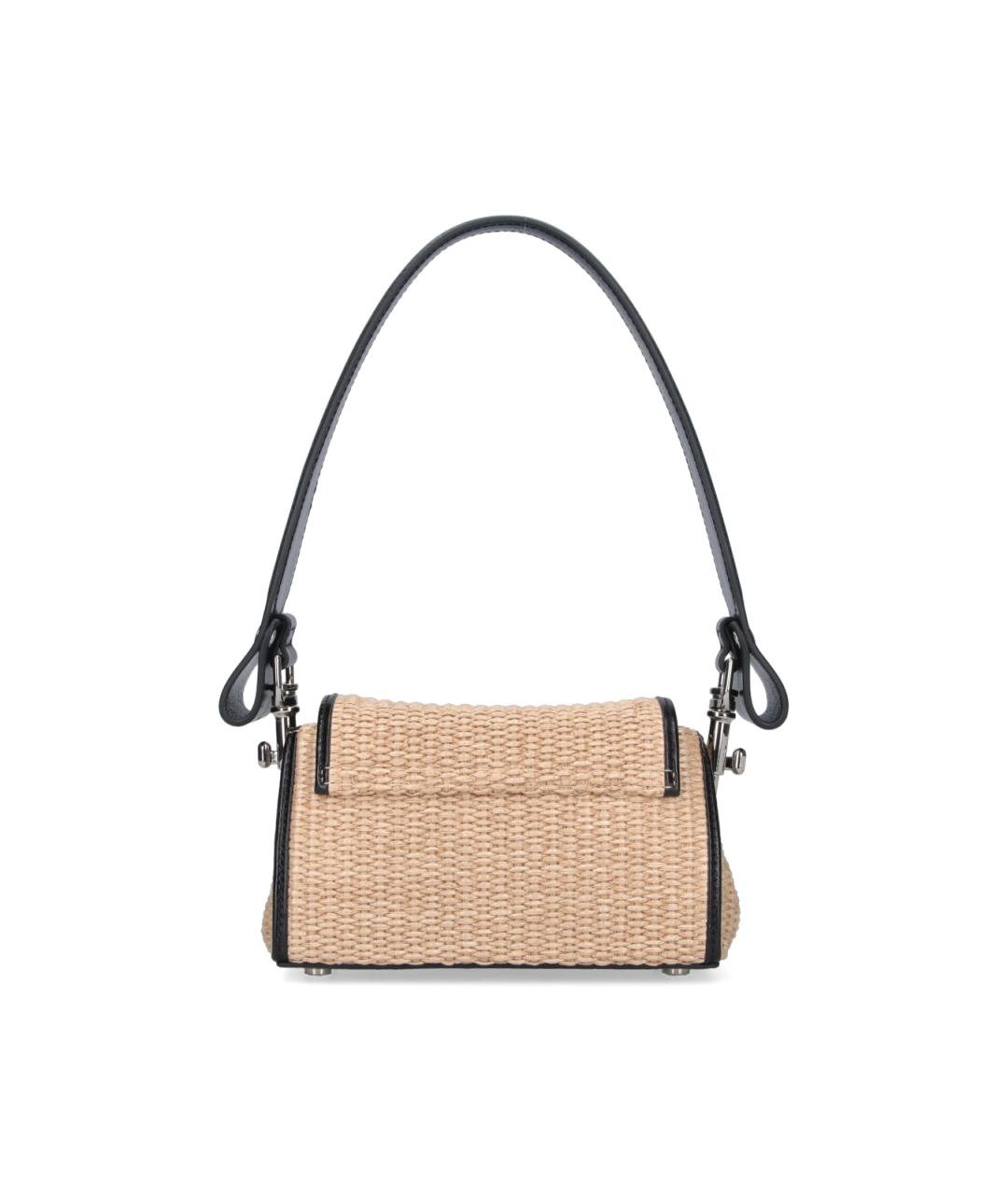 VIVIENNE WESTWOOD Бежевая хлопковая сумка через плечо, фото 2