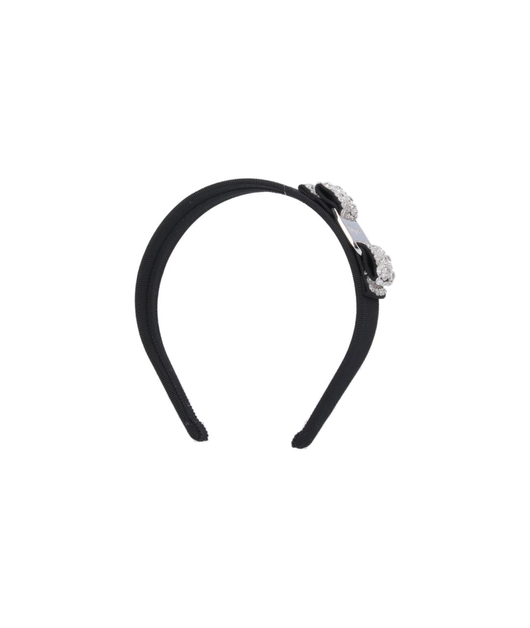 FERRAGAMO Черный ободок, фото 4