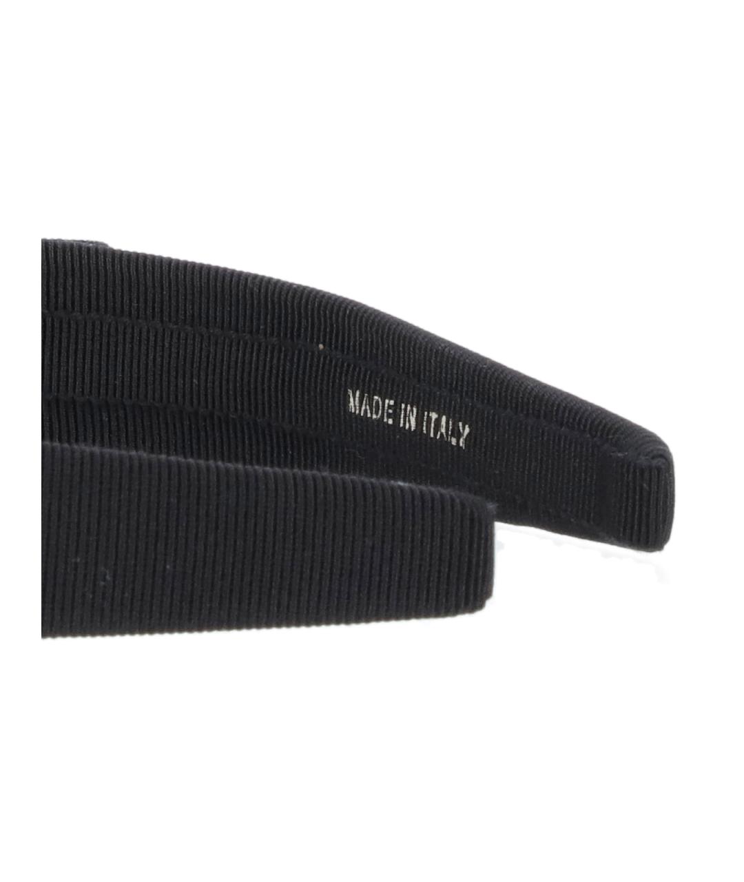 FERRAGAMO Черный ободок, фото 3