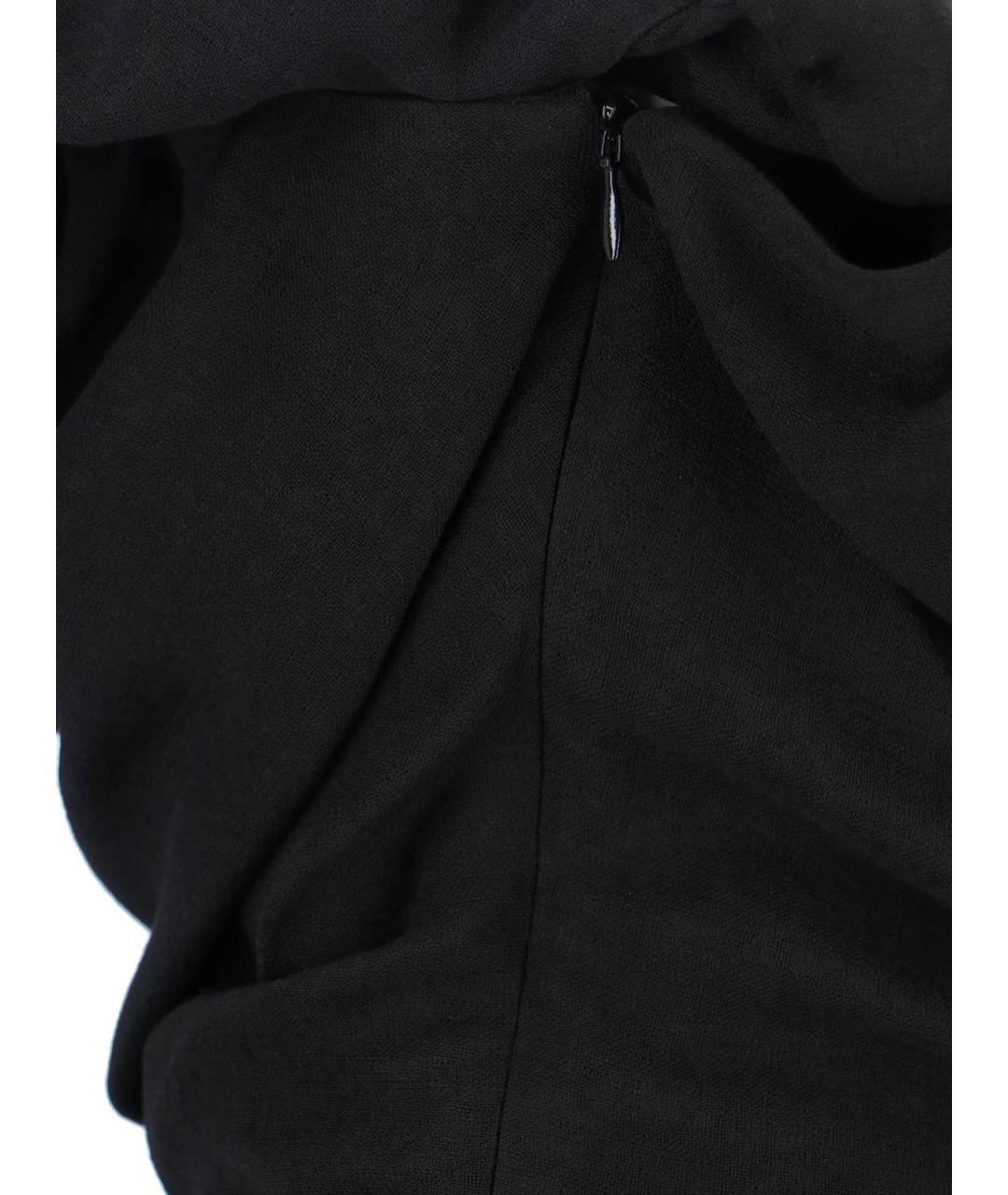 VIVIENNE WESTWOOD Черное вискозное платье, фото 5