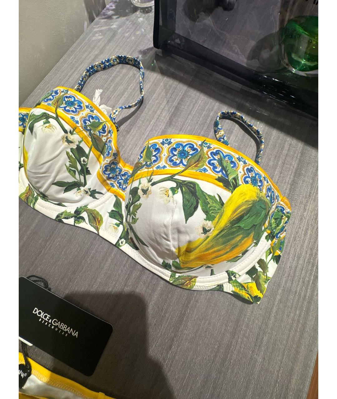 DOLCE&GABBANA Мульти полиамидовый купальник, фото 2