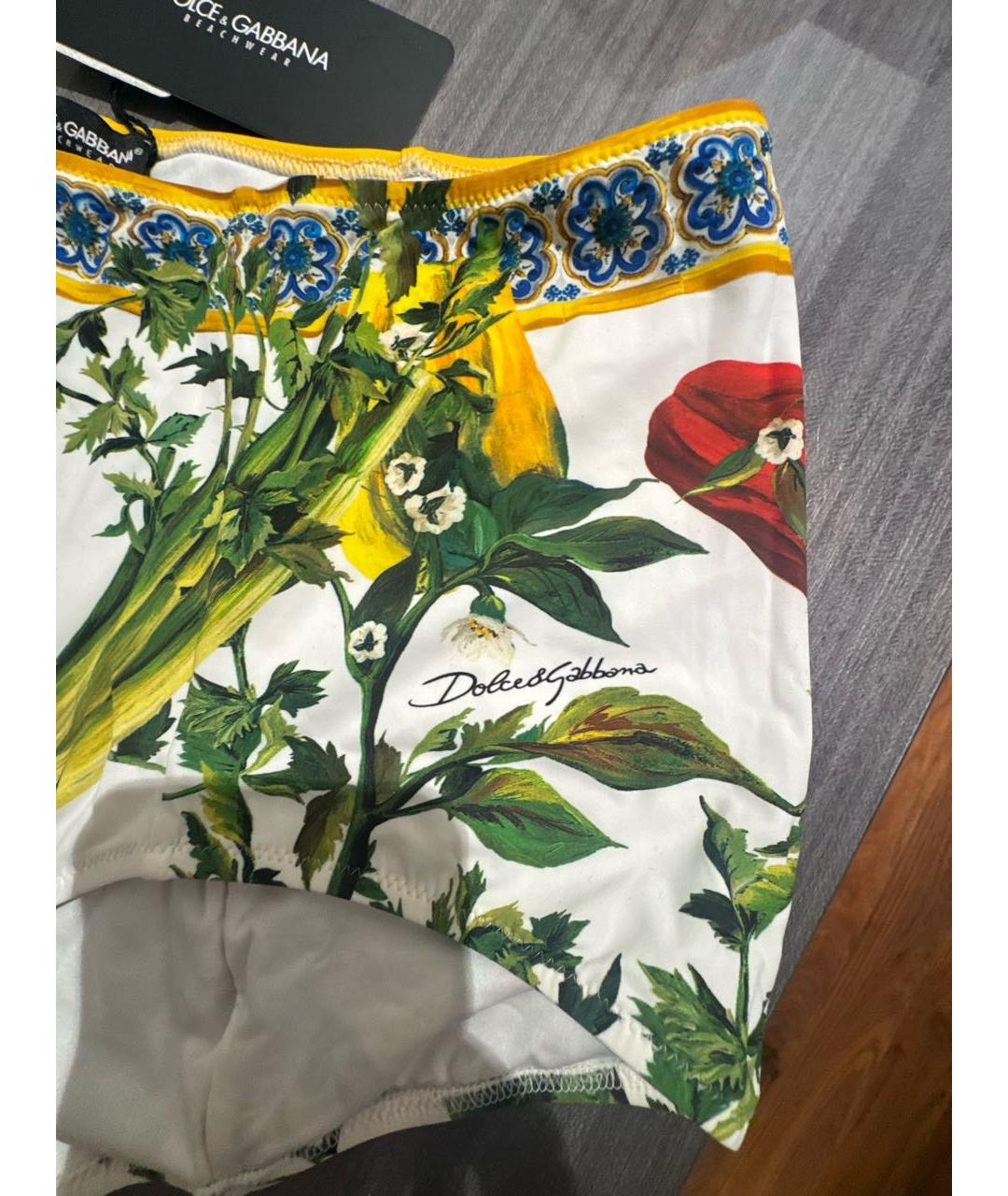 DOLCE&GABBANA Мульти полиамидовый купальник, фото 3