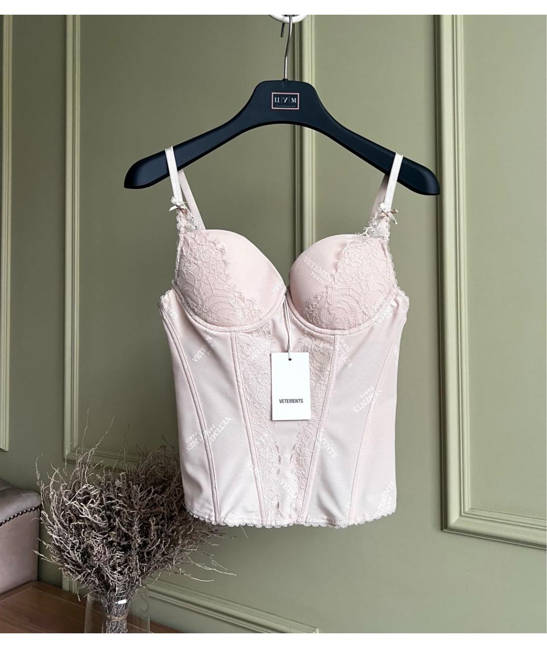 VETEMENTS Бежевый корсет, фото 2