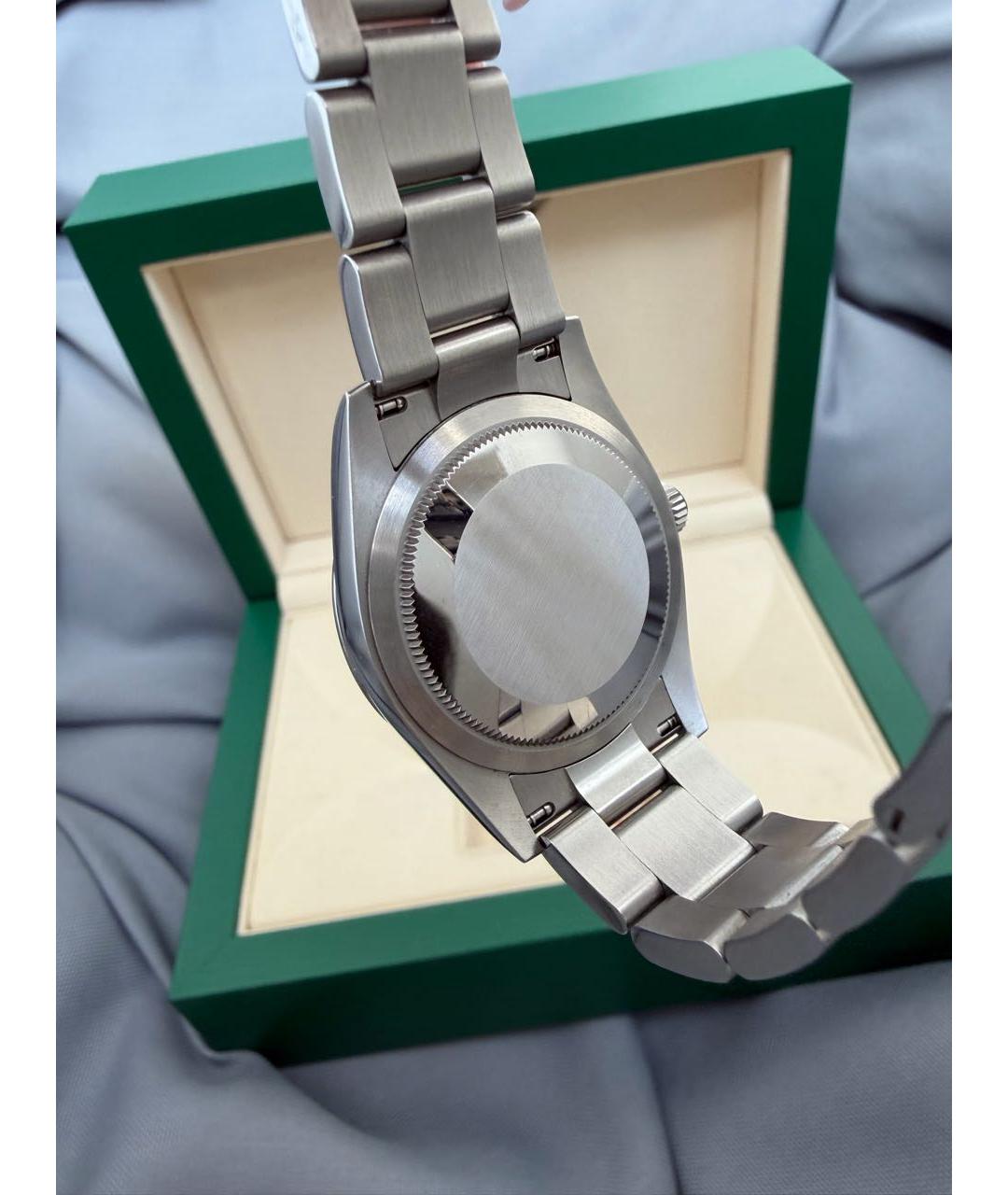 ROLEX Розовые часы из белого золота, фото 2