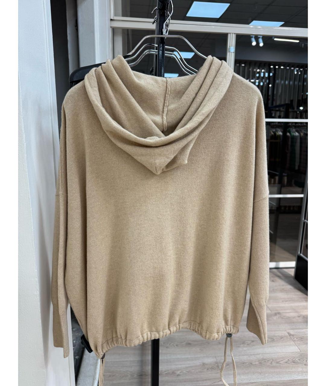 PESERICO Бежевый шерстяной костюм с брюками, фото 3