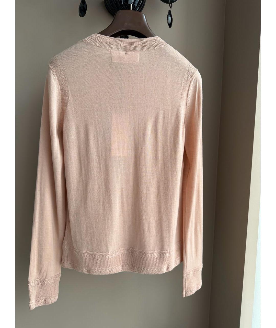 ERMANNO SCERVINO Коралловый шерстяной джемпер / свитер, фото 2