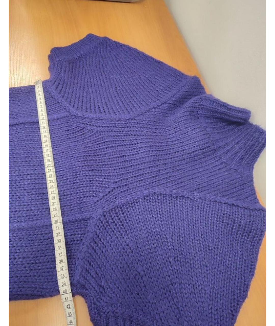 ARMANI EXCHANGE Фиолетовый джемпер / свитер, фото 8