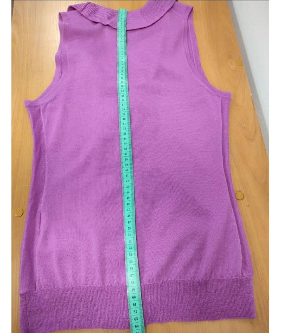 BY MALENE BIRGER Розовая шерстяная жилетка, фото 9