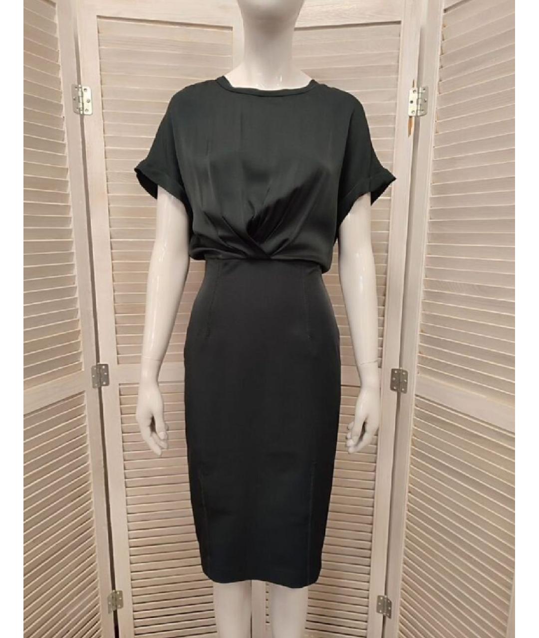 BY MALENE BIRGER Черное полиамидовое повседневное платье, фото 10