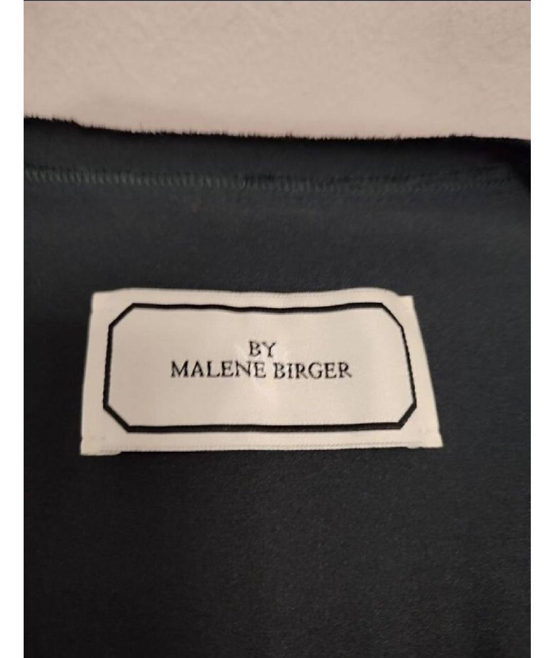 BY MALENE BIRGER Черное полиамидовое повседневное платье, фото 3