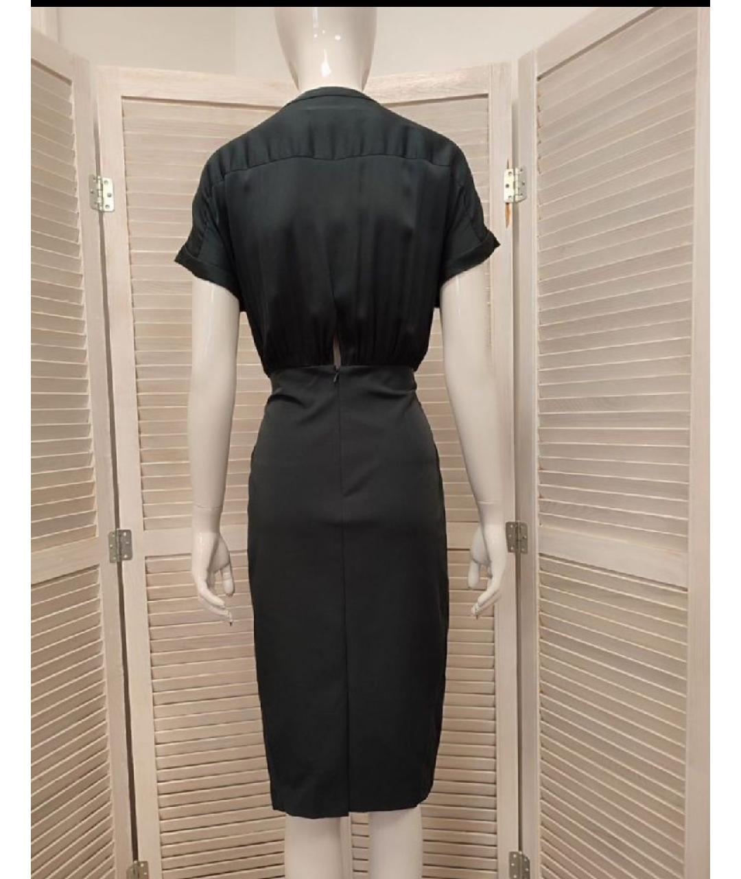 BY MALENE BIRGER Черное полиамидовое повседневное платье, фото 2