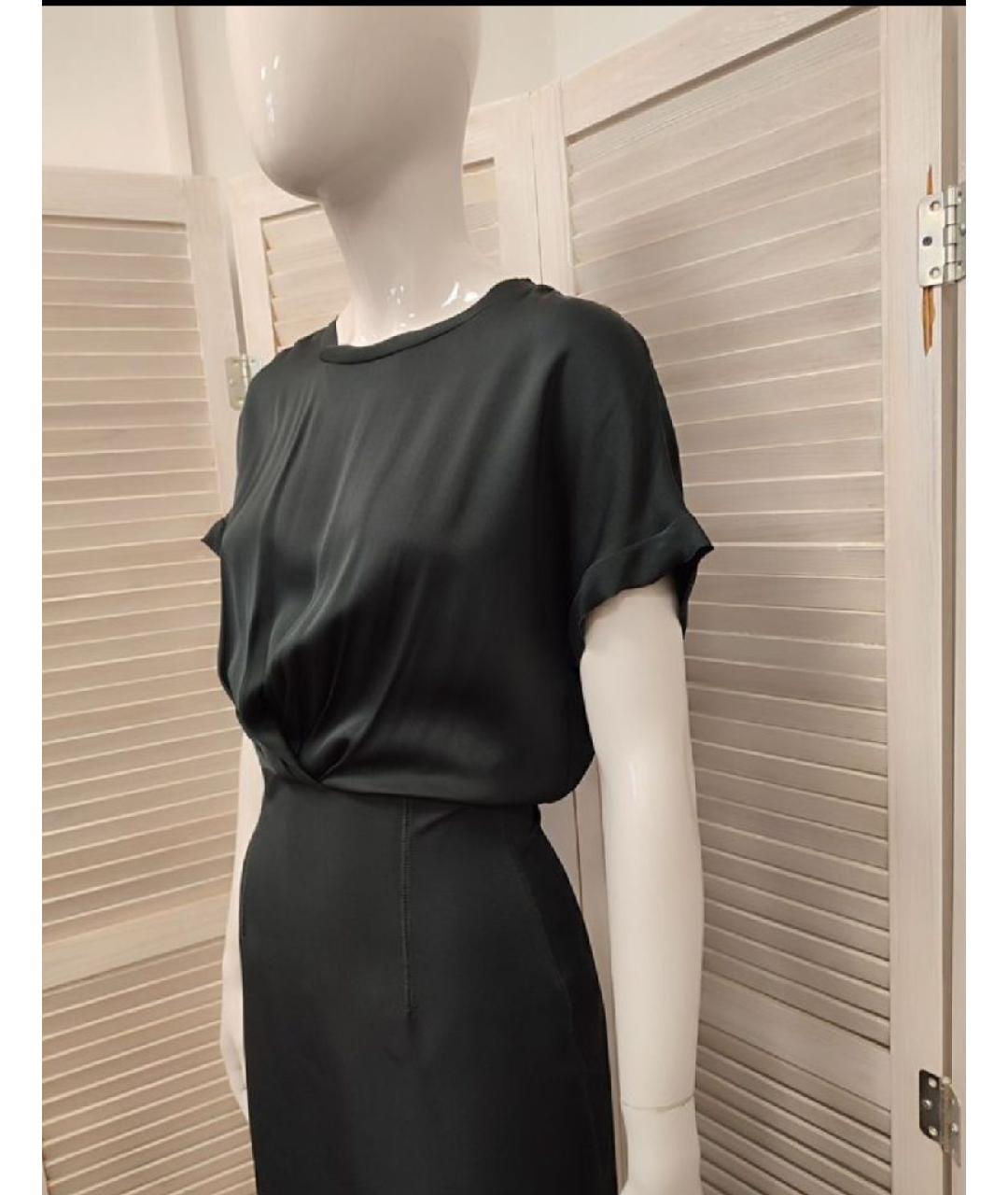 BY MALENE BIRGER Черное полиамидовое повседневное платье, фото 4