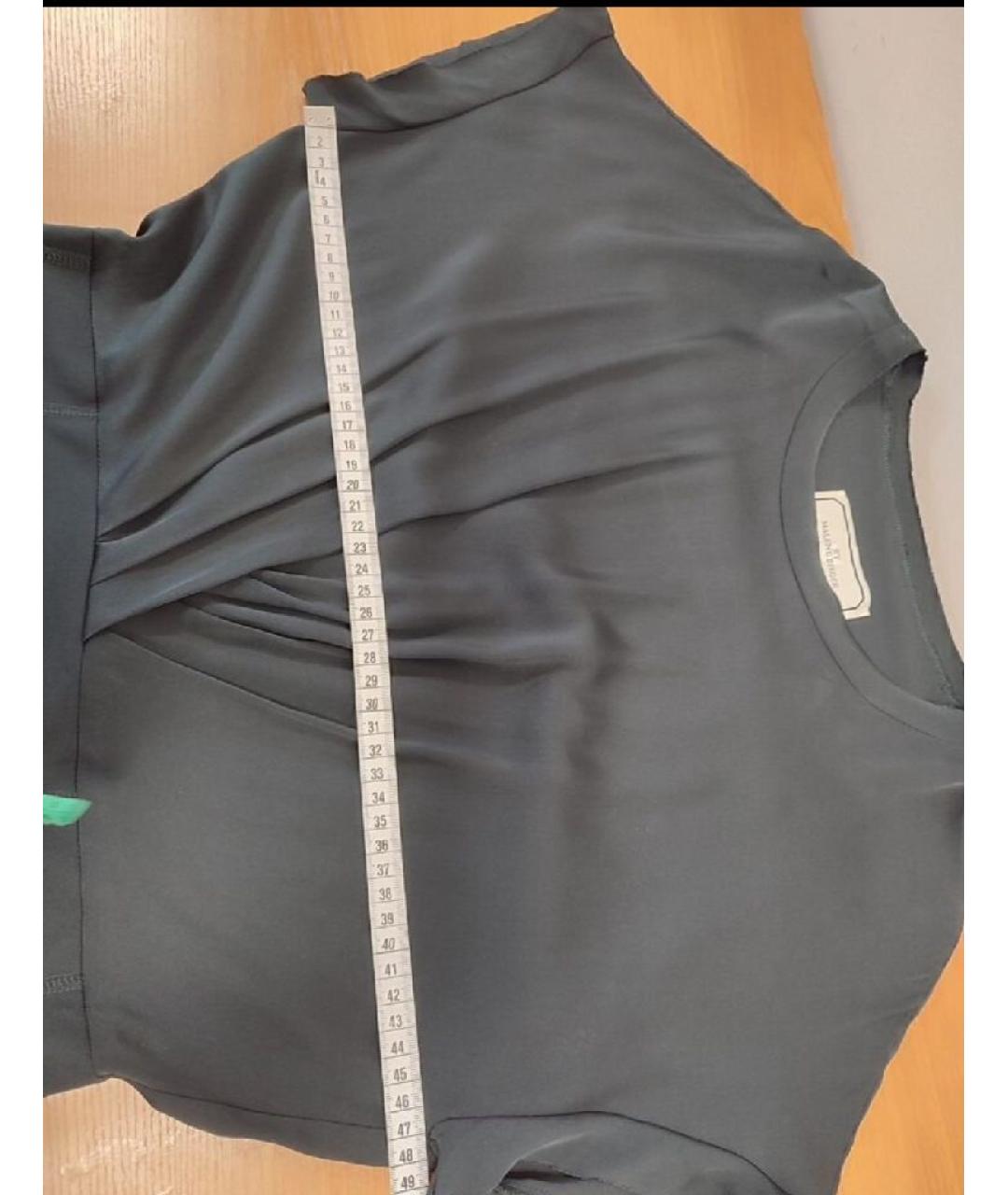 BY MALENE BIRGER Черное полиамидовое повседневное платье, фото 8