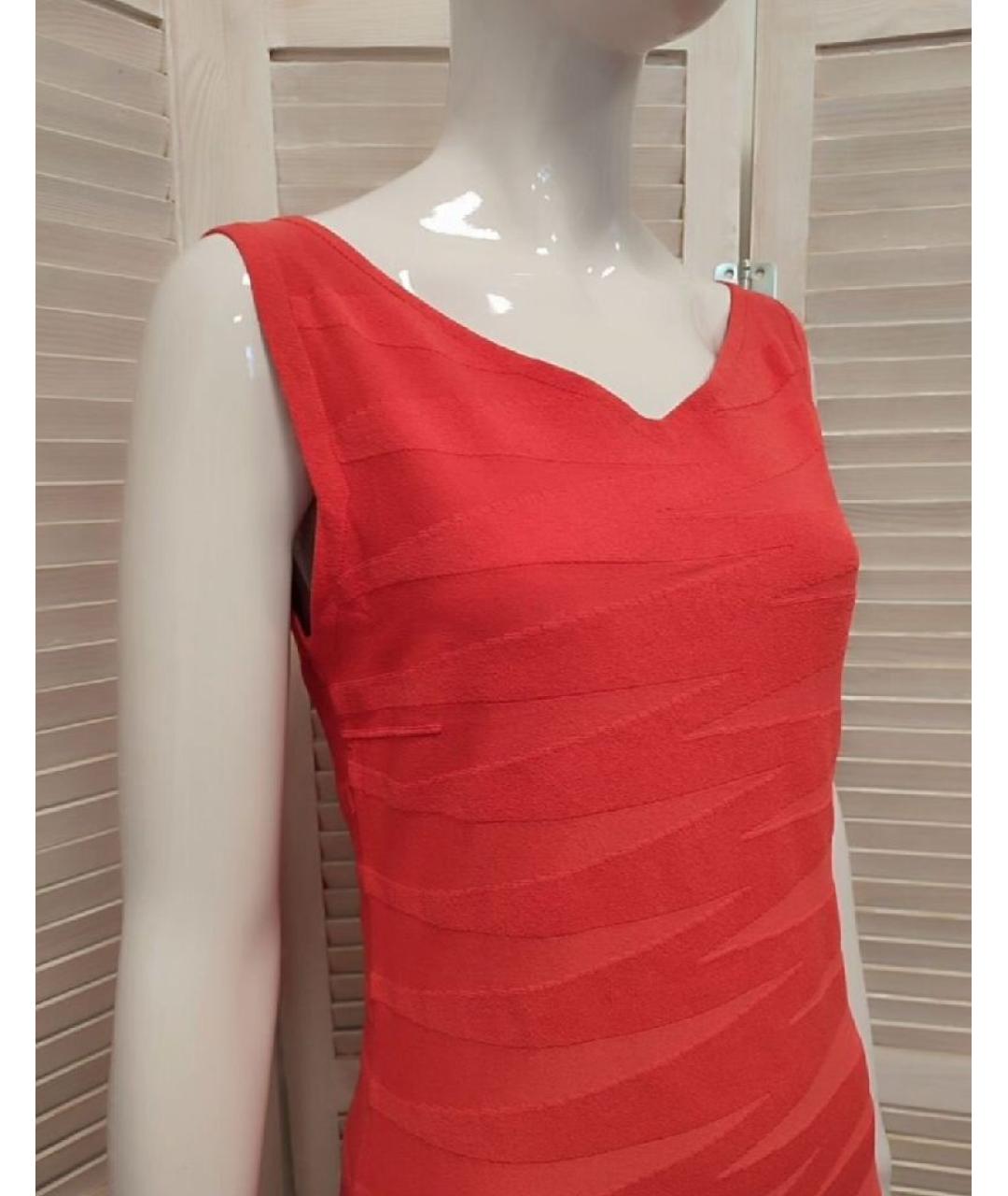 D.EXTERIOR Красное вискозное повседневное платье, фото 5