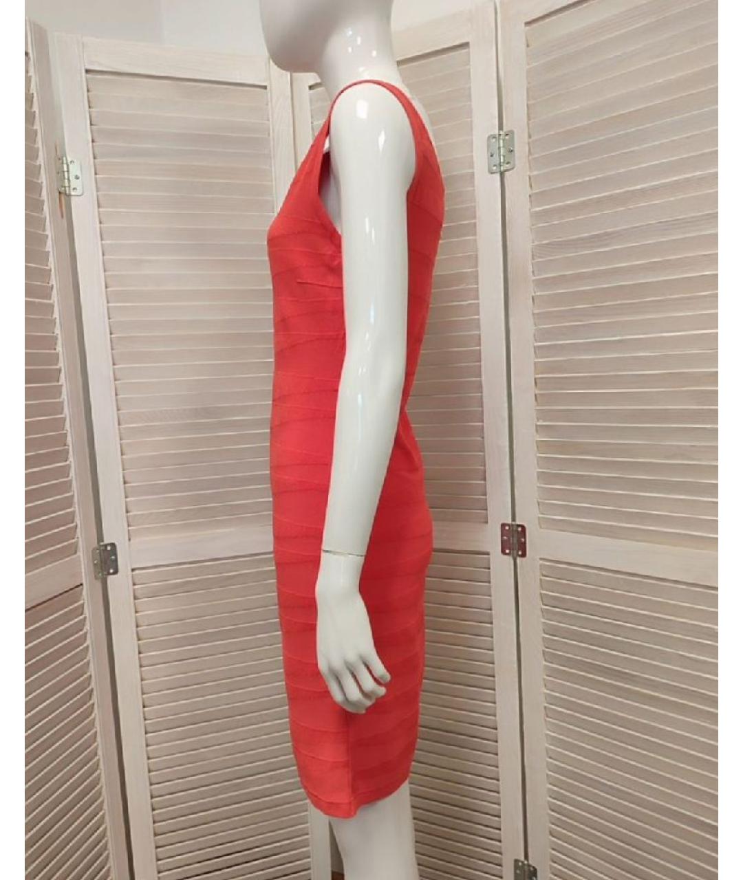 D.EXTERIOR Красное вискозное повседневное платье, фото 6