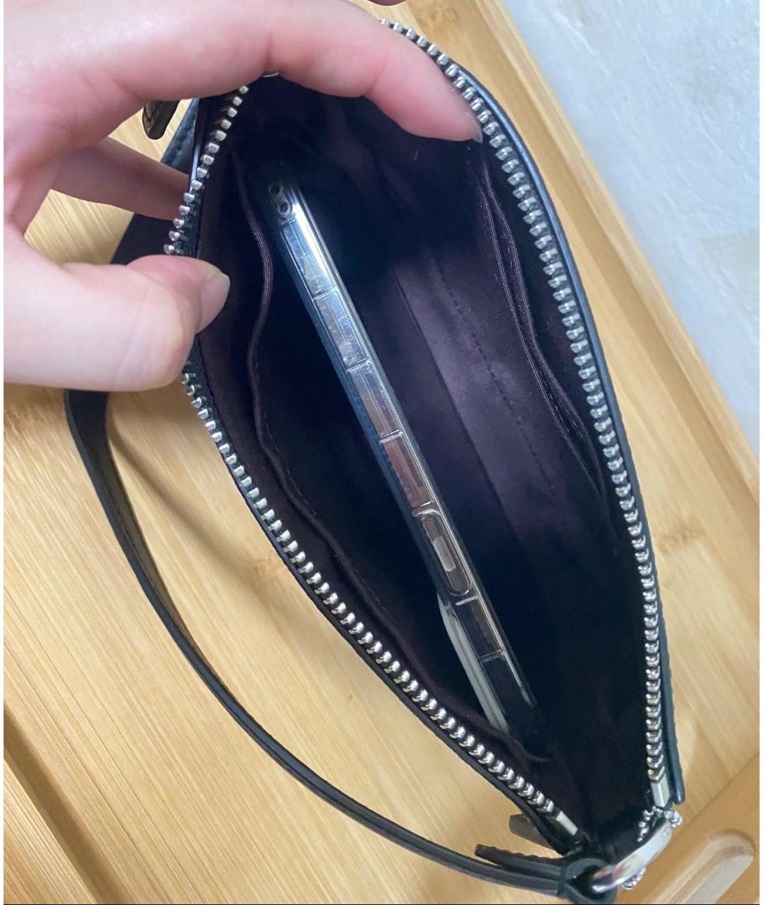 COACH Серая сумка через плечо, фото 8