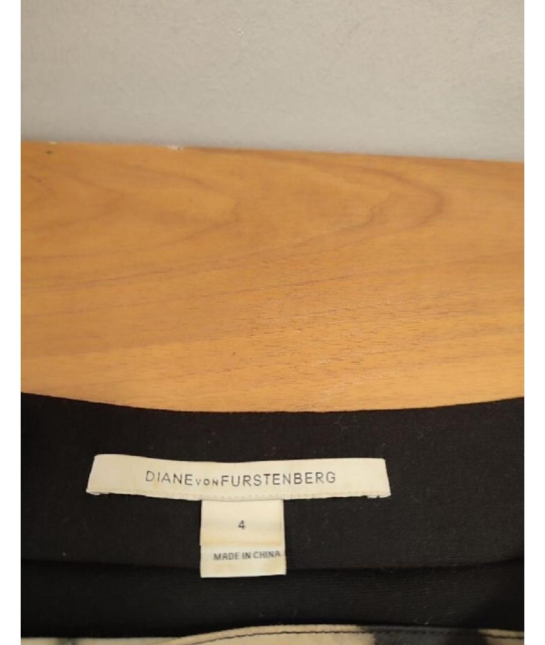 DIANE VON FURSTENBERG Мульти шерстяная юбка миди, фото 3